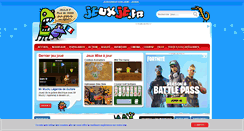 Desktop Screenshot of jeuxje.fr